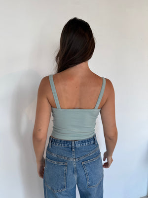 Mint Ribbed ONE SIZE