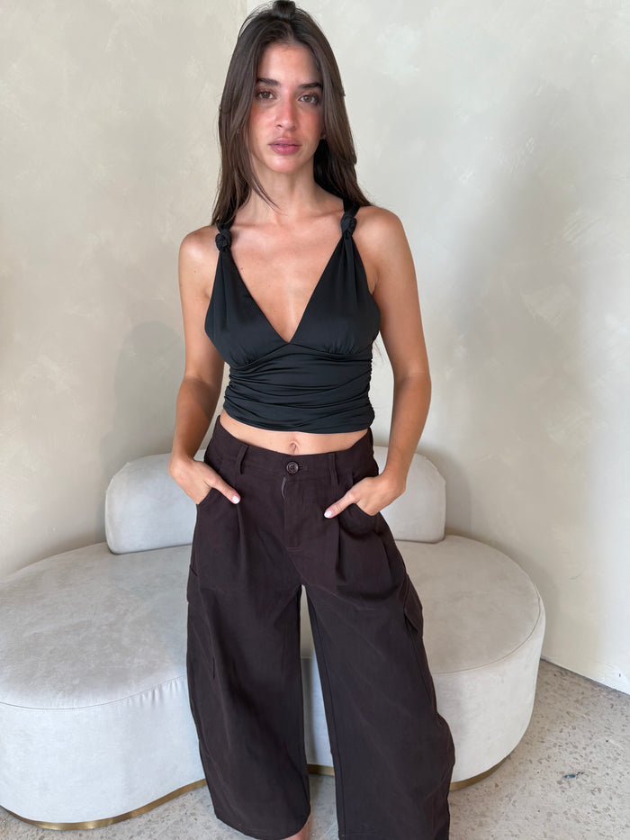 Choco Cargo Twill Pants