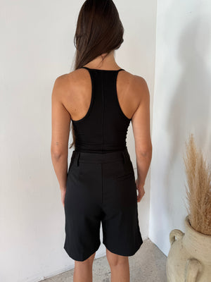 Opal Solid Bermuda Shorts