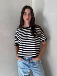 SS Stripe Tee