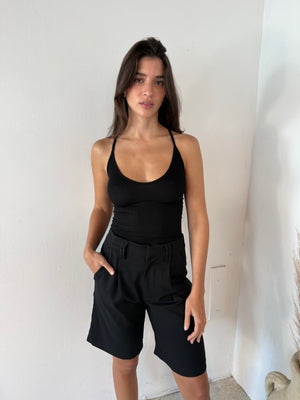 Opal Solid Bermuda Shorts