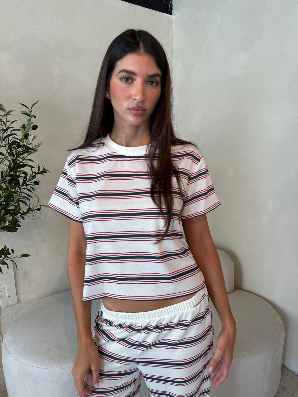 Stripe SS Lounge Set