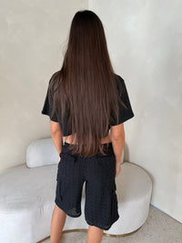 Eyelet Pants