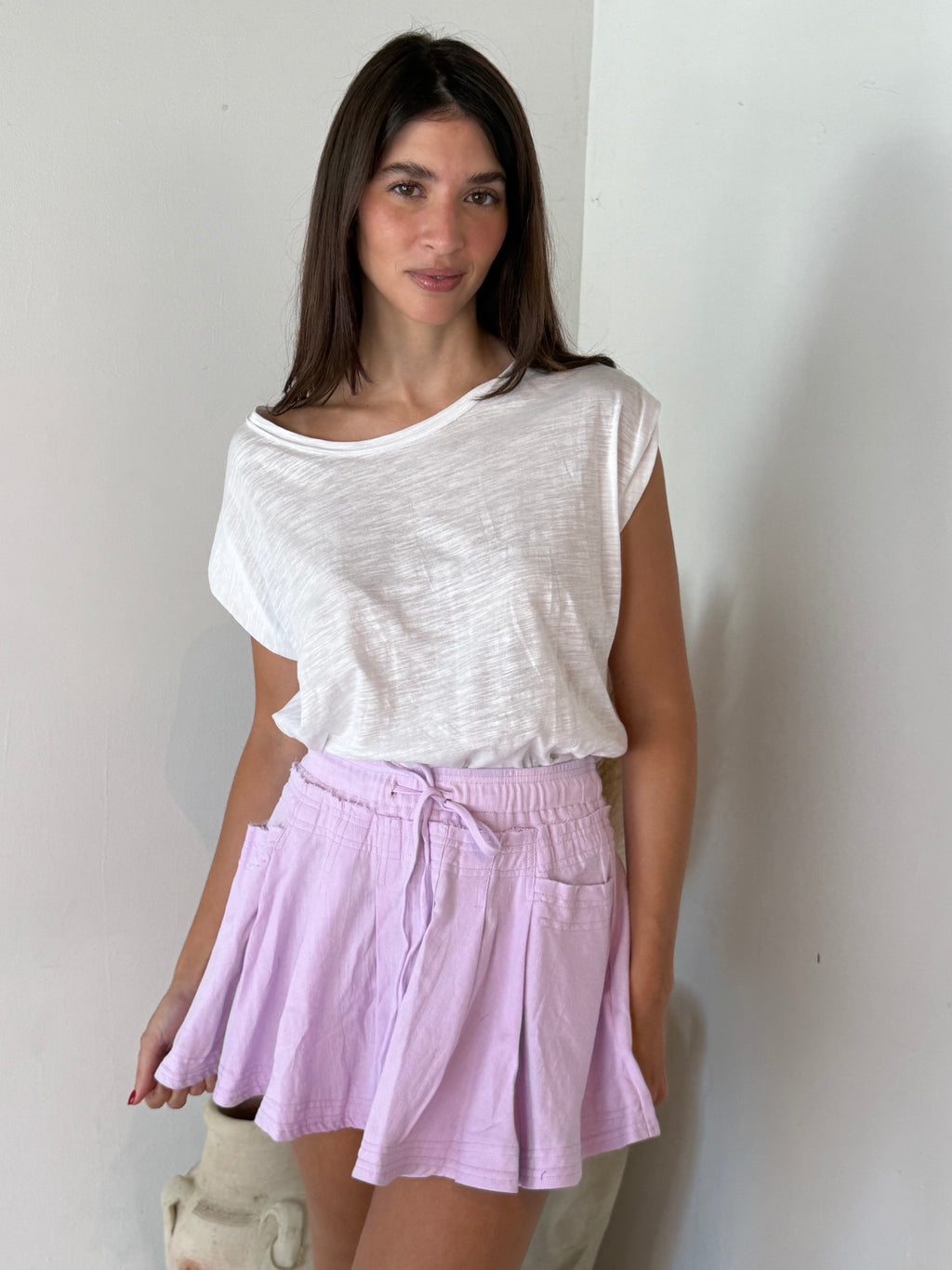T Shirt Drawstring Dress
