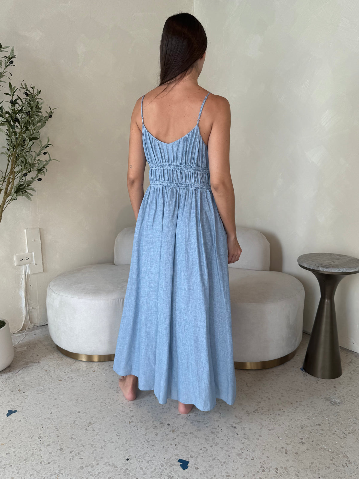 Linen Cami Dress