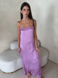 Satin Strappy Dress