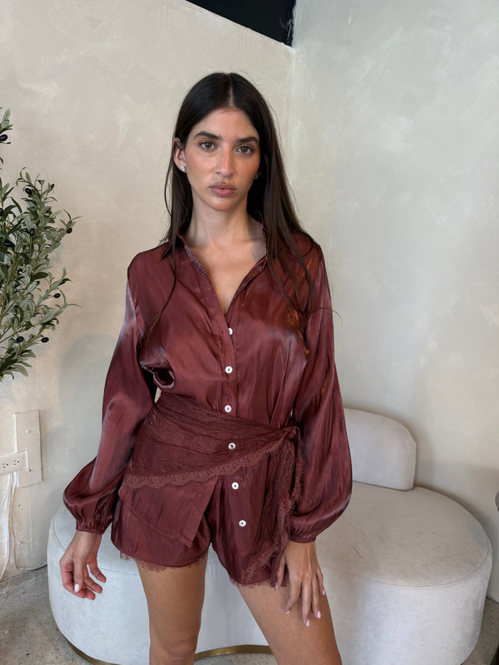 Burgundy LS 3pc Set