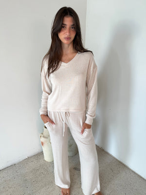 Hacci Beige Lounge Set