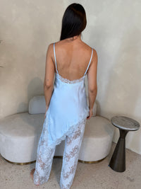 Sky Blue Lace Set