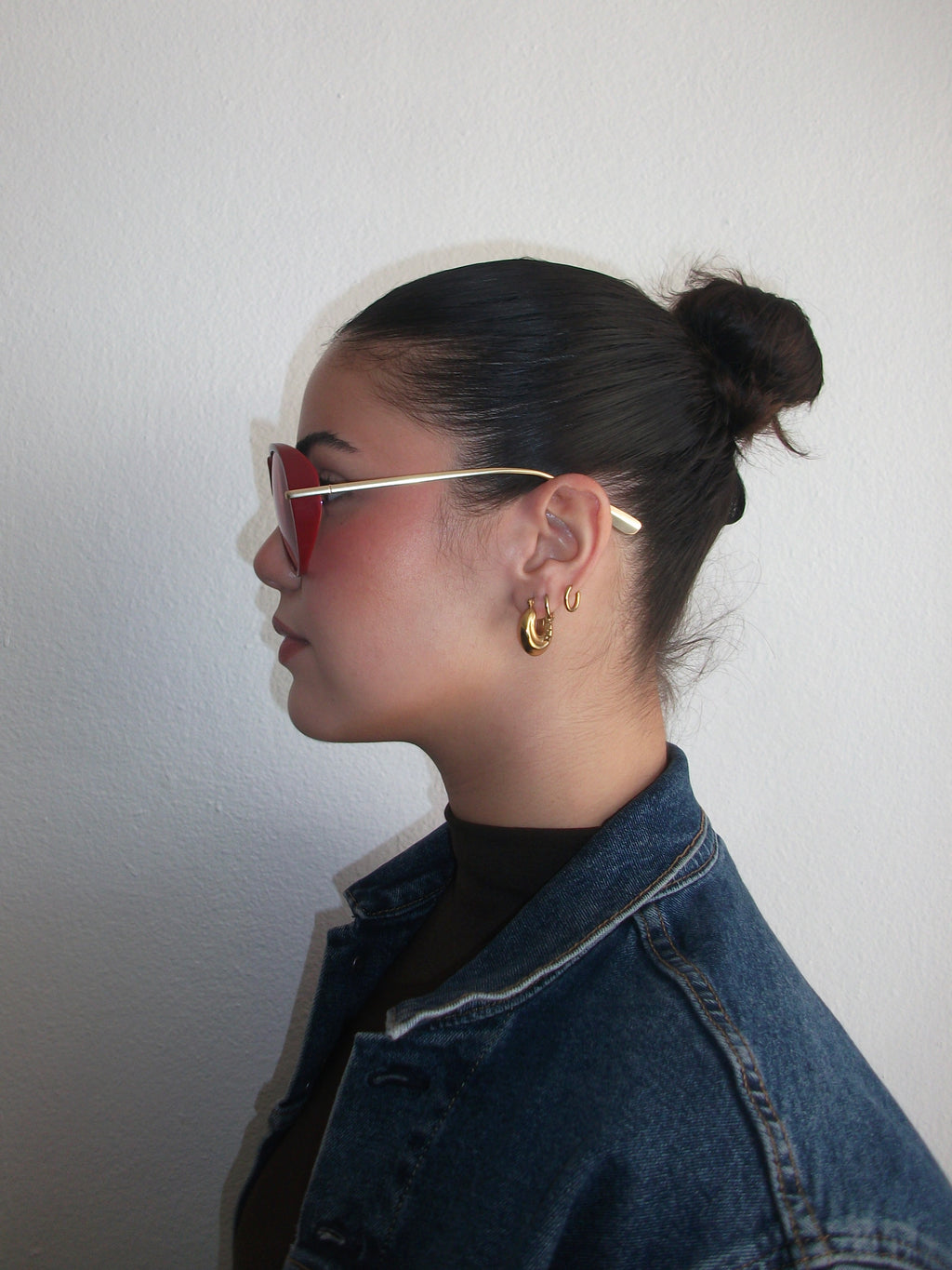 Round Aviator Sunglasses