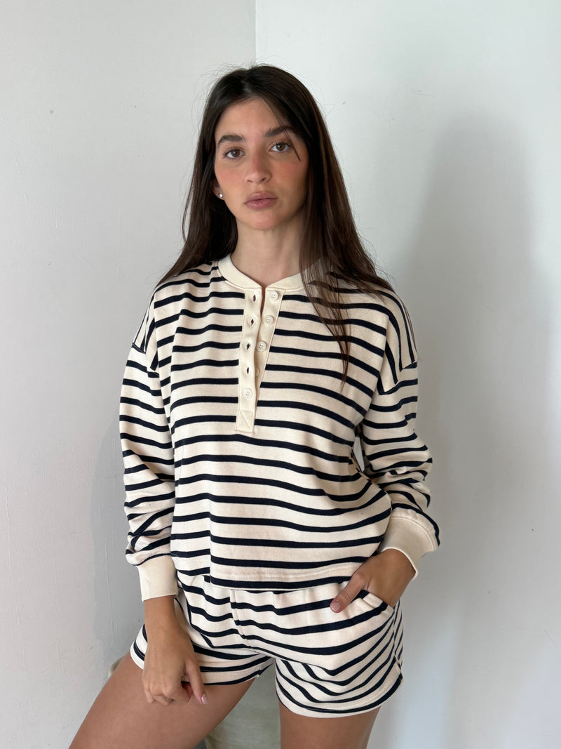 LS Striped Lounge Set