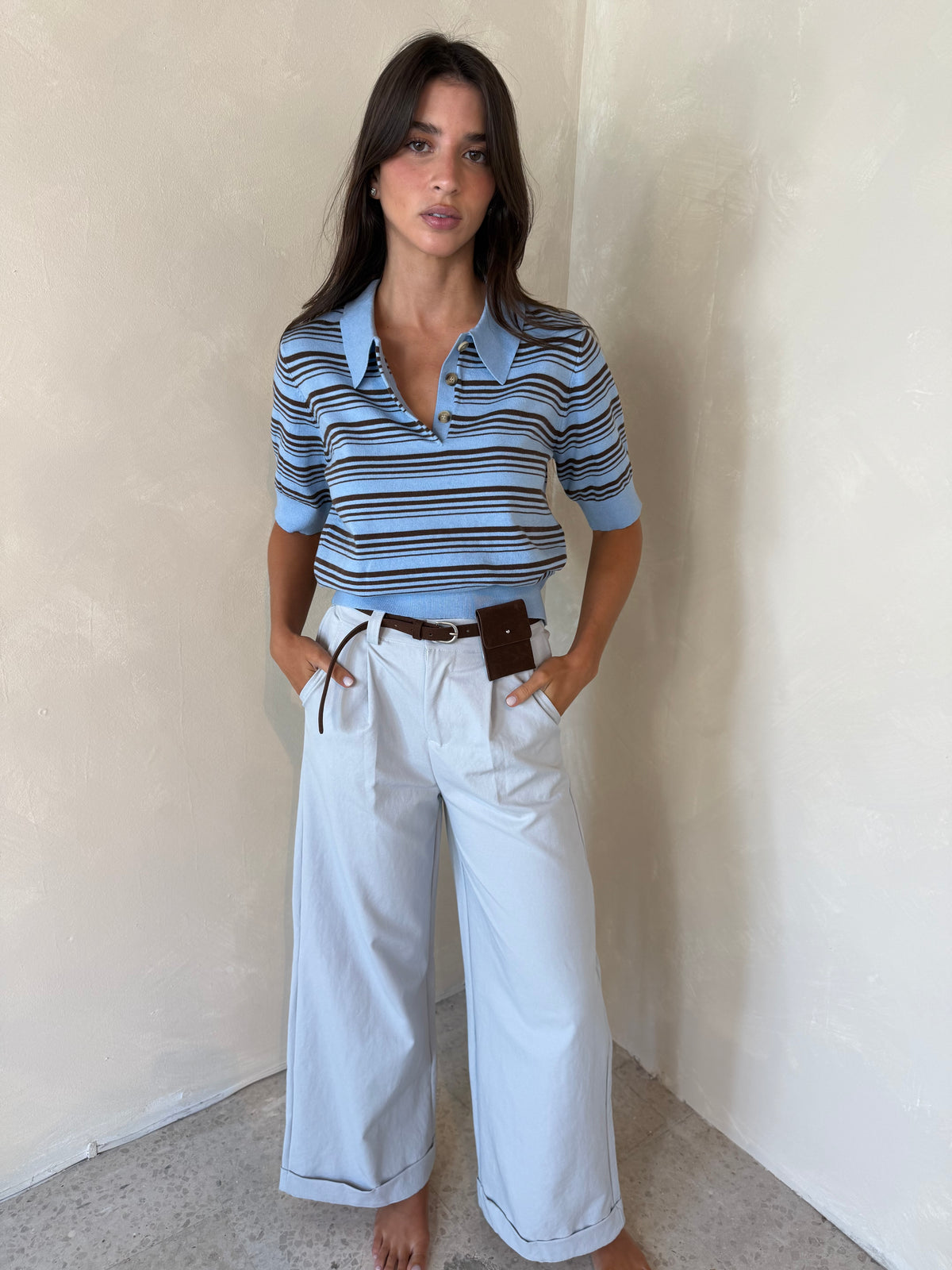 Belted Trousers