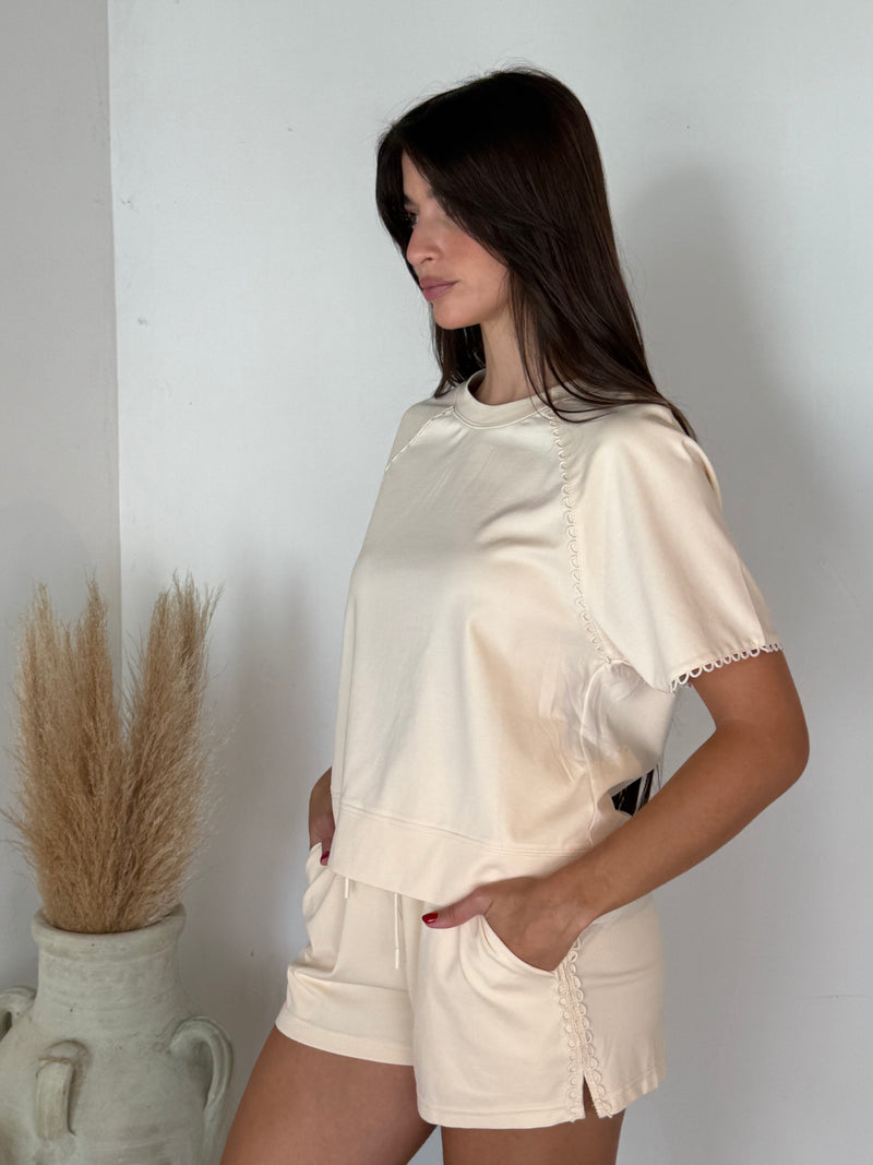 Cream Lounge Set