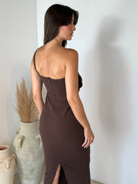 Chocolate Midi Dress