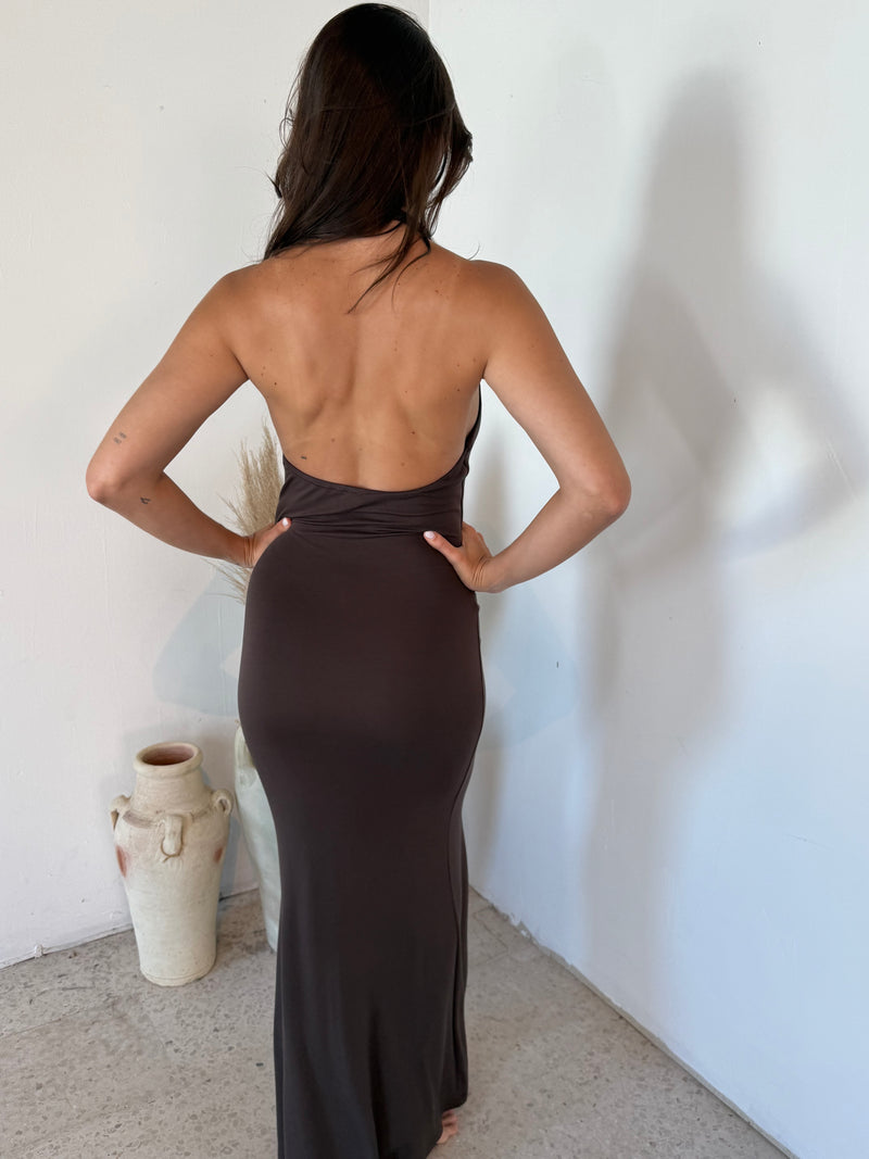 Choco Maxi Dress