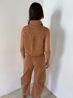 Amber Vest Top & Barrel Pants