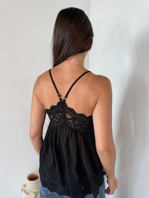 Lace Strappy Top