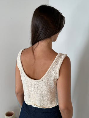 Boucle Knit Top