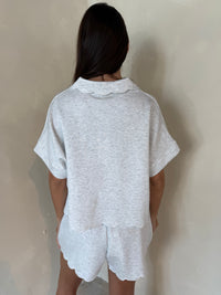 Lt Grey Scallop Set