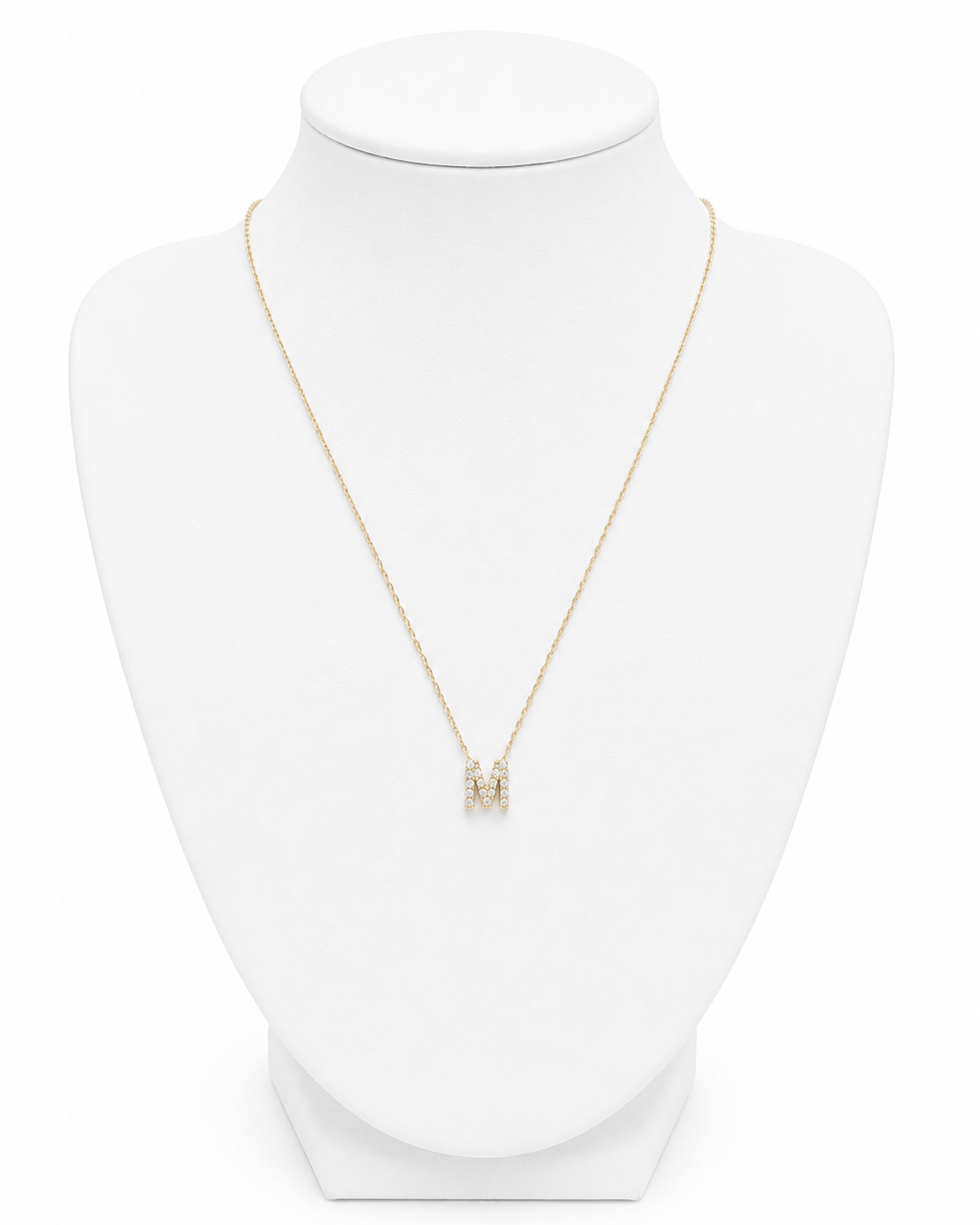 Cristal Initial Necklace