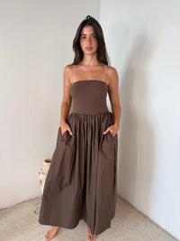 Strapless Maxi Dress