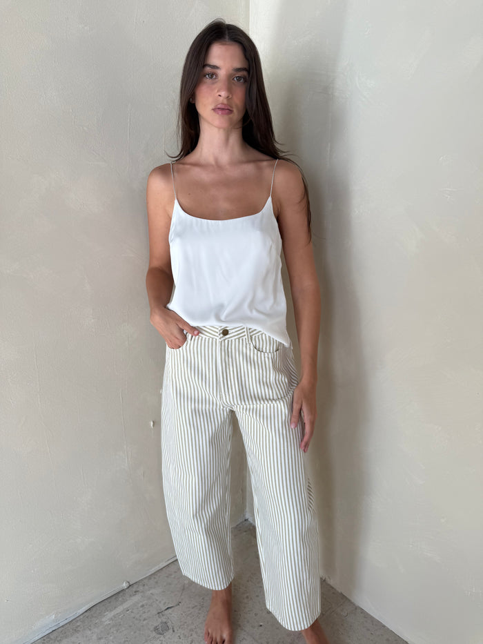 Pinstripe Pattern Pants