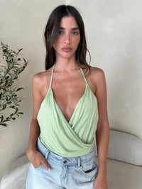 Matcha Halter Top
