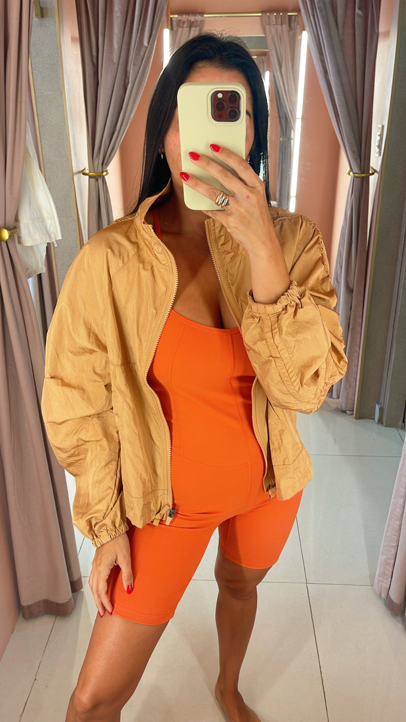 Light Weight Zip Up Jacket