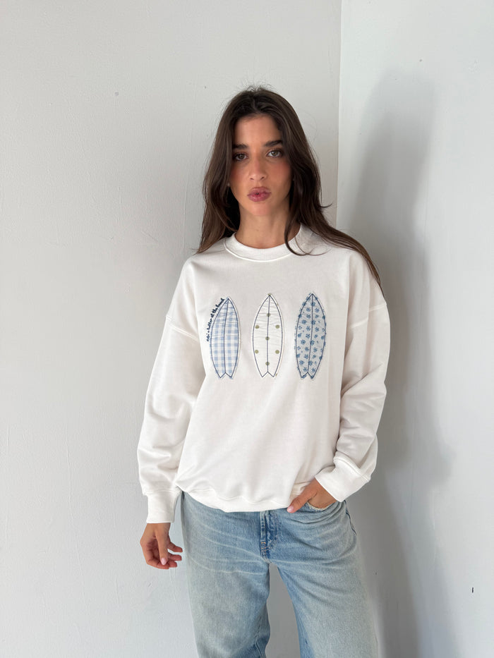 Patchwork Sweatshirt
