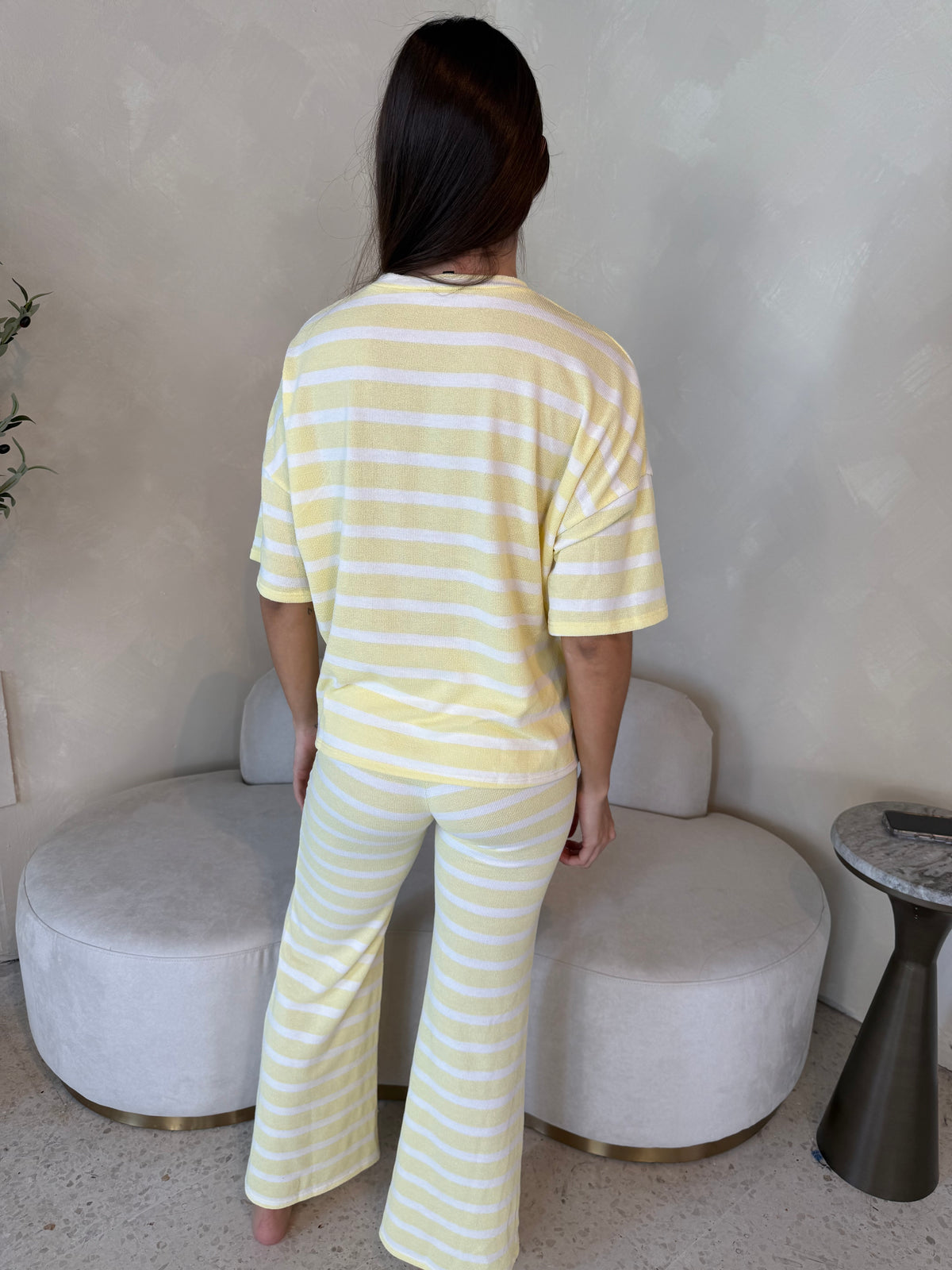 Stripe Boxy Lounge Set