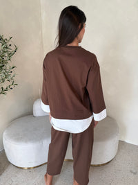 Layer 2pc Lounge Set Top & Pants