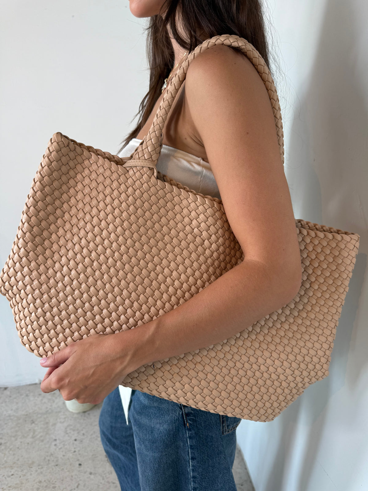 Woven Solana Tote Bag