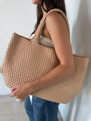 Woven Solana Tote Bag