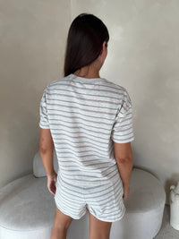 SS Stripe Lounge Set