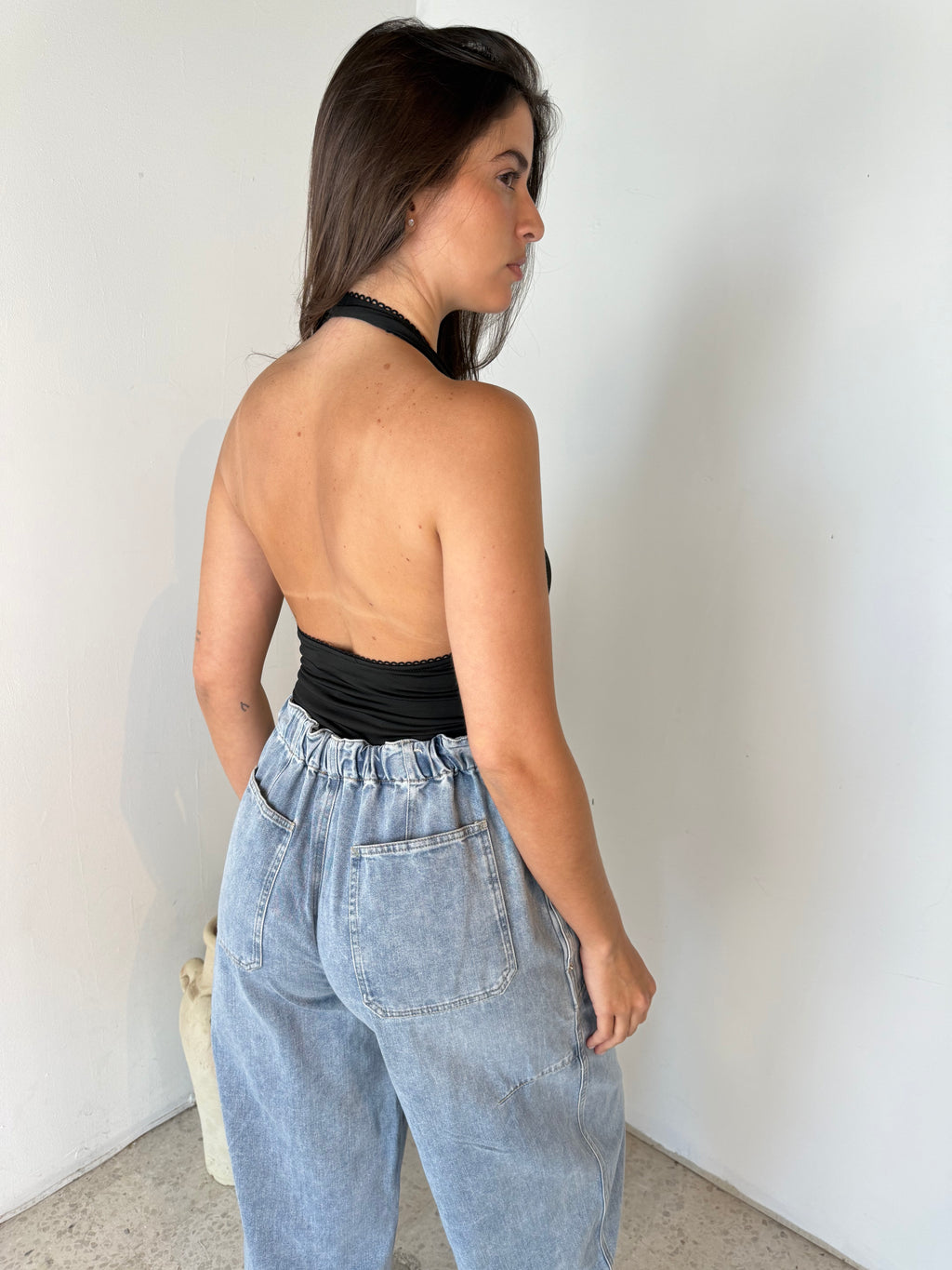 Drawstring Barrel Pants
