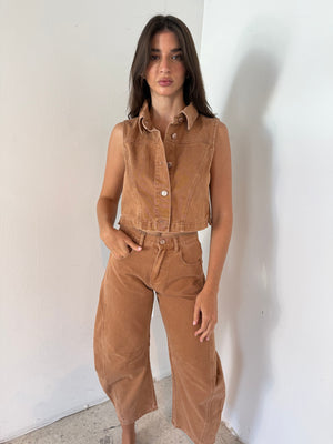 Amber Vest Top & Barrel Pants