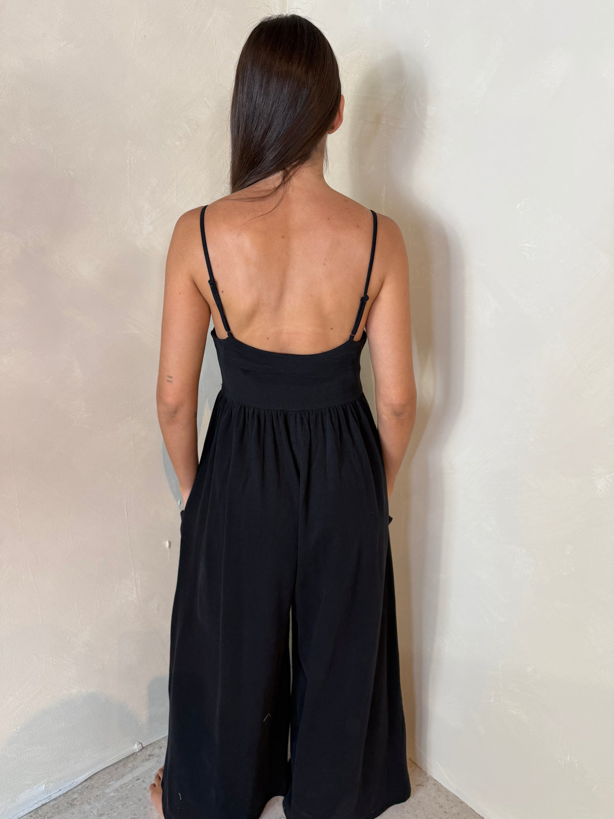 Empire Wide Leg Jumpsuit