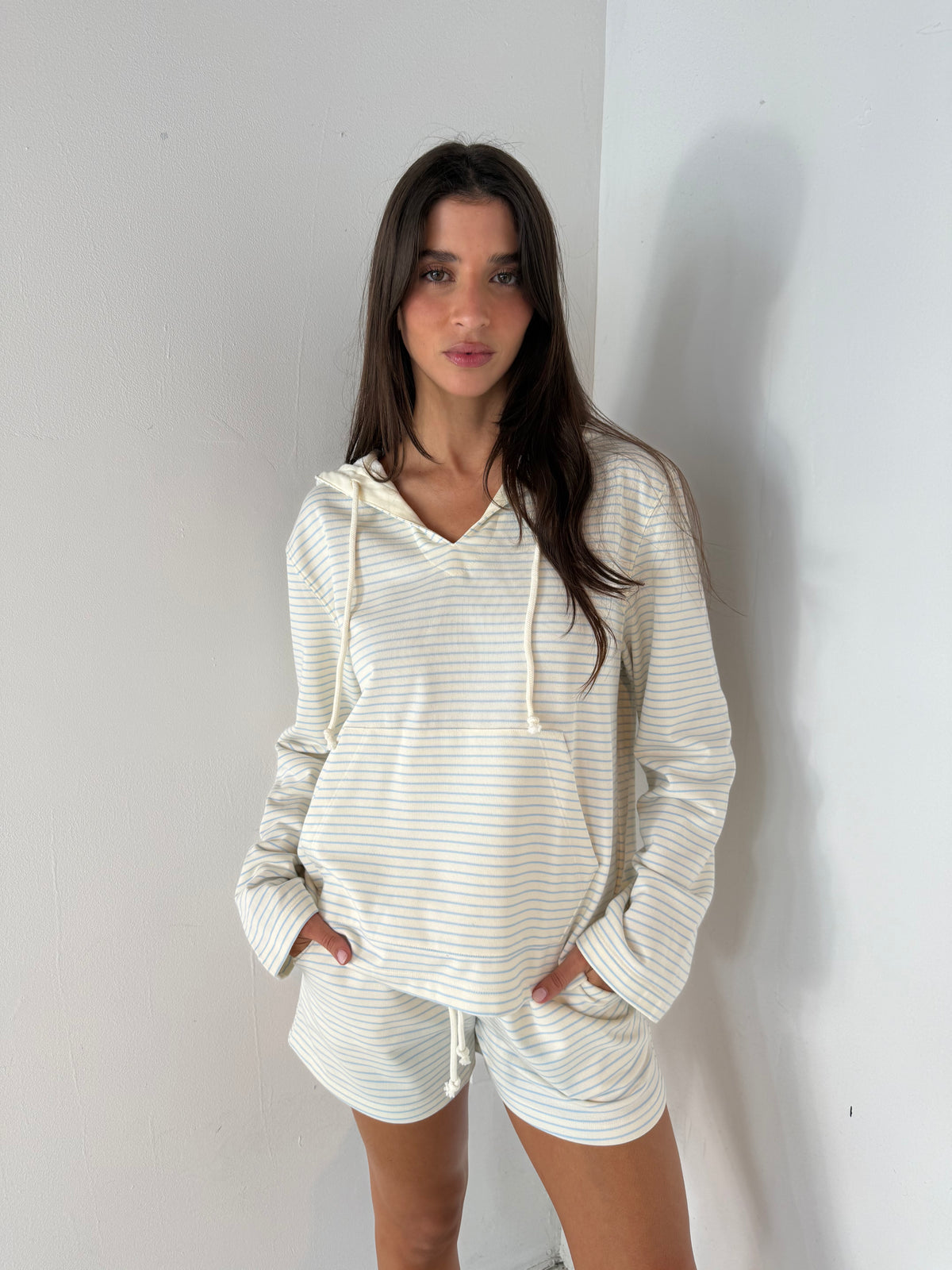 Baby Blue Stripe Set