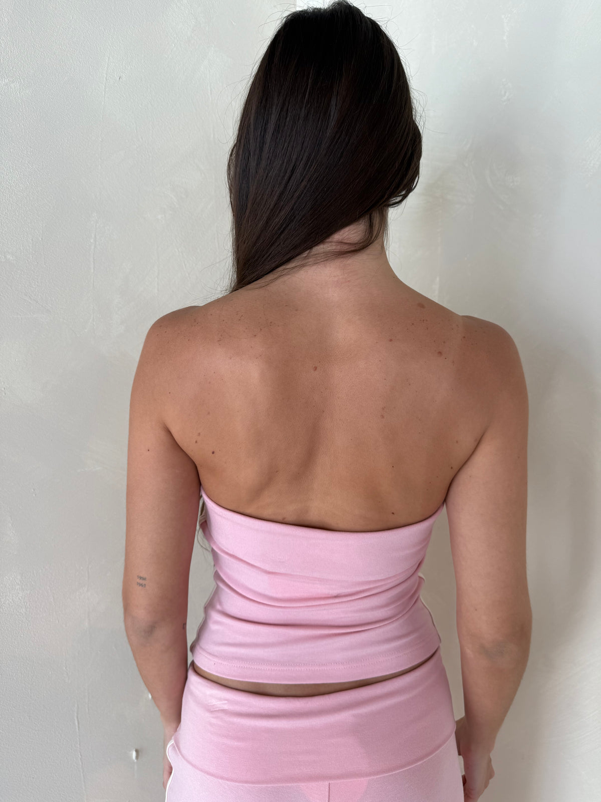 Pink Tube Top & Pant Set