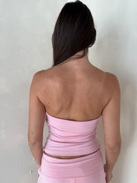Pink Tube Top & Pant Set