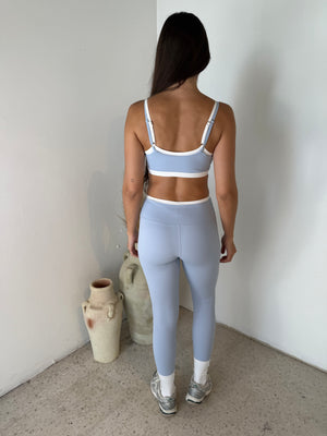 Layered Bra Top & Legging Set