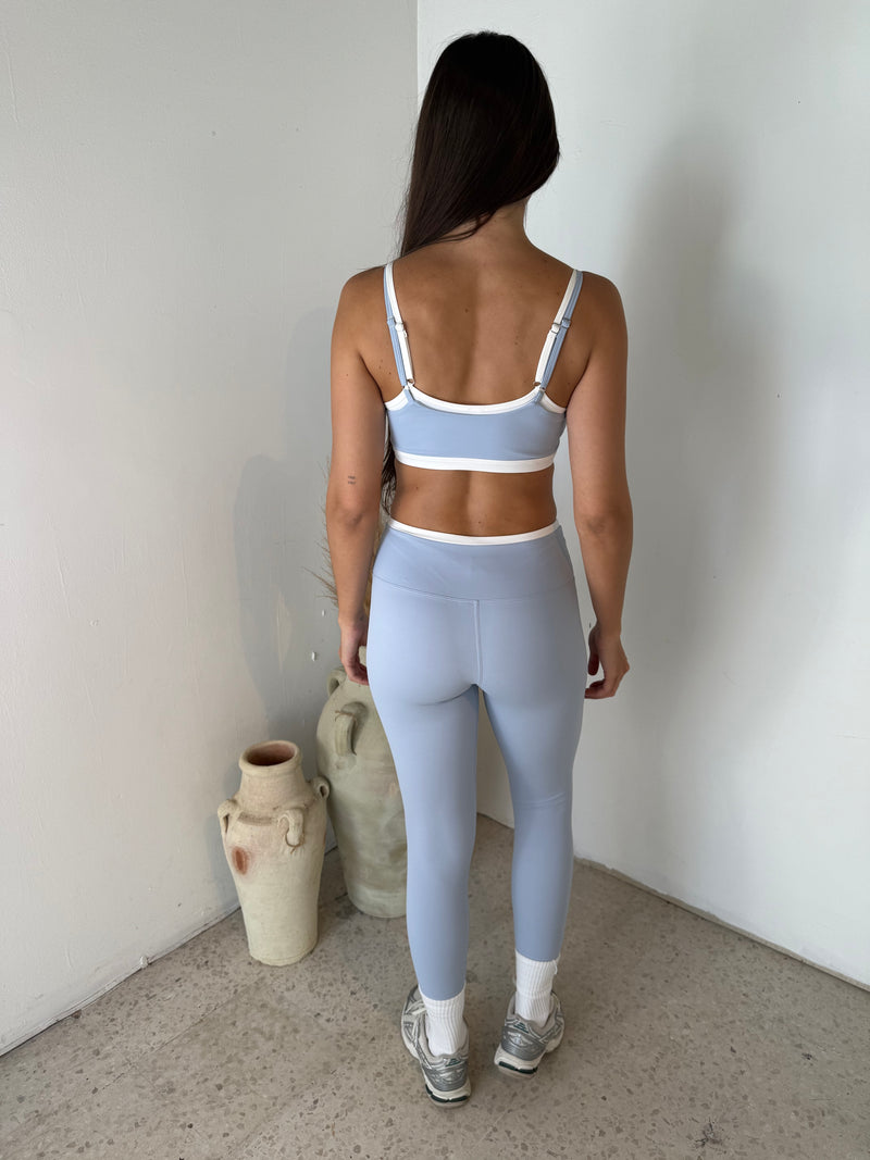 Layered Bra Top & Legging Set