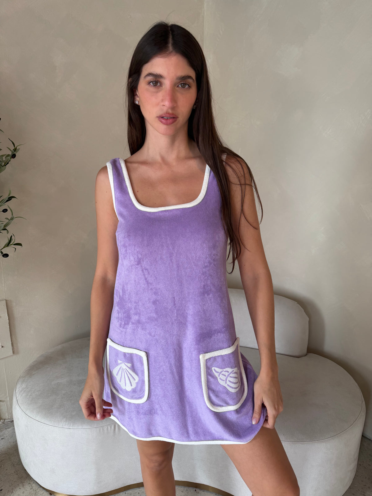 Terry Lavender Dress