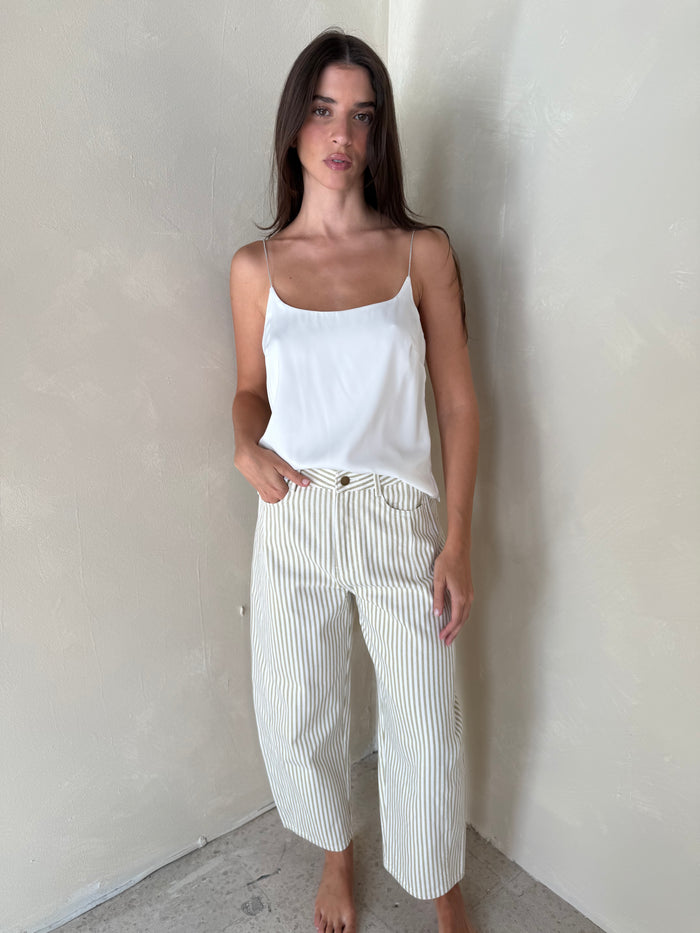 Pinstripe Pattern Pants