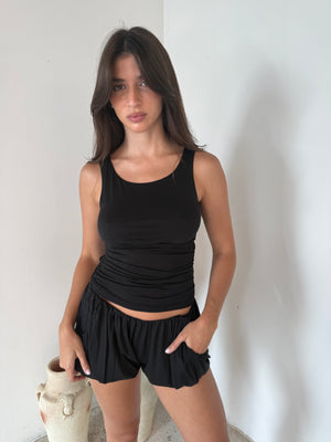 Black Modal Tank & Short Set