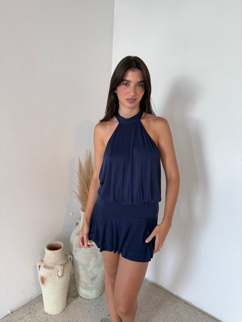 Halter Mini Dress