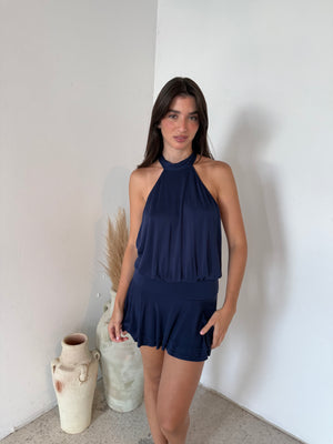 Halter Mini Dress