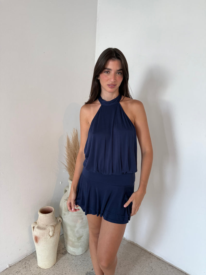 Halter Mini Dress