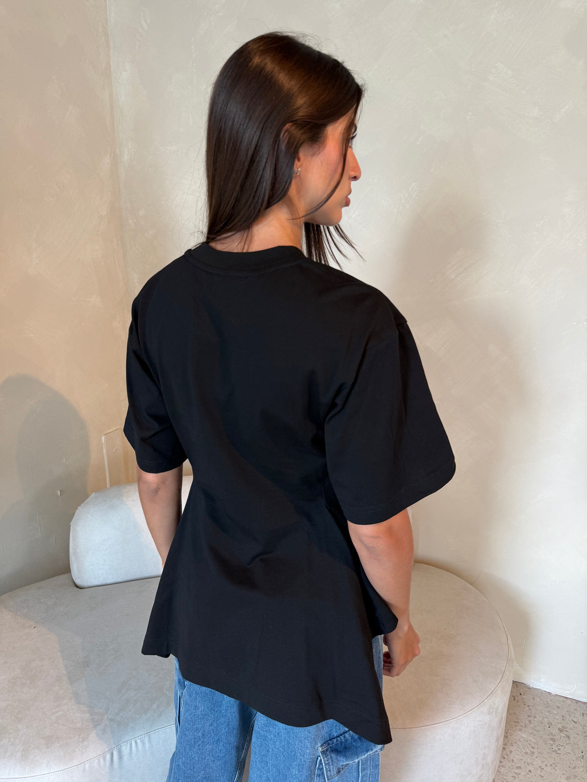 Peplum Cotton Top