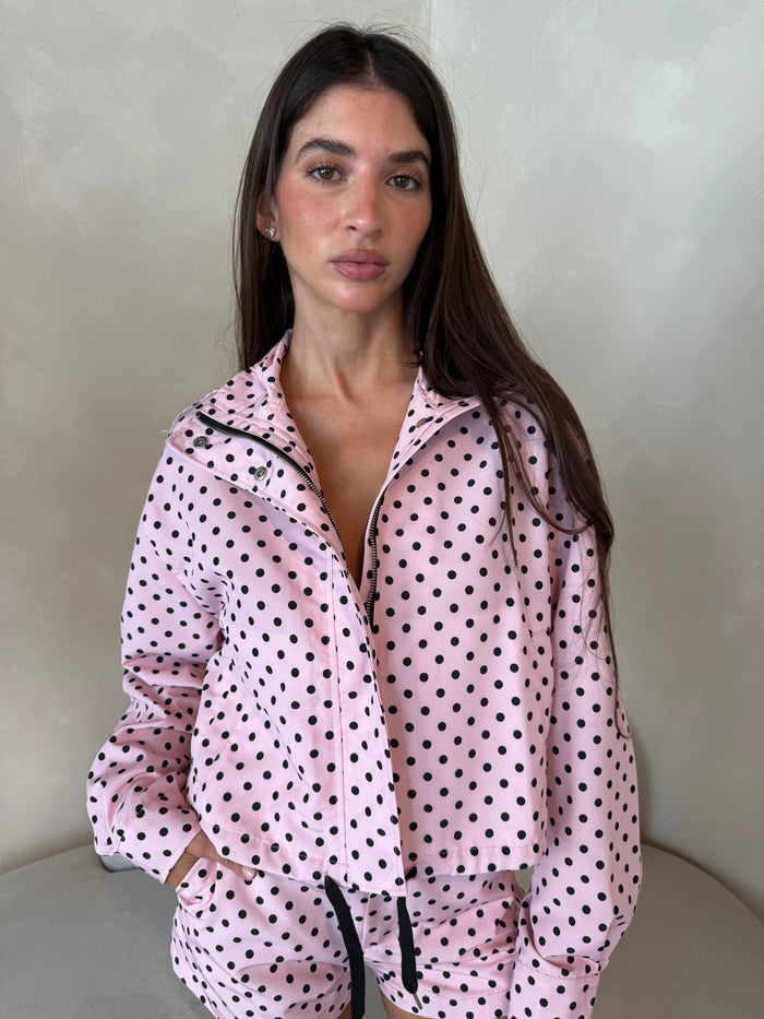 Polka Jacket & Short Set